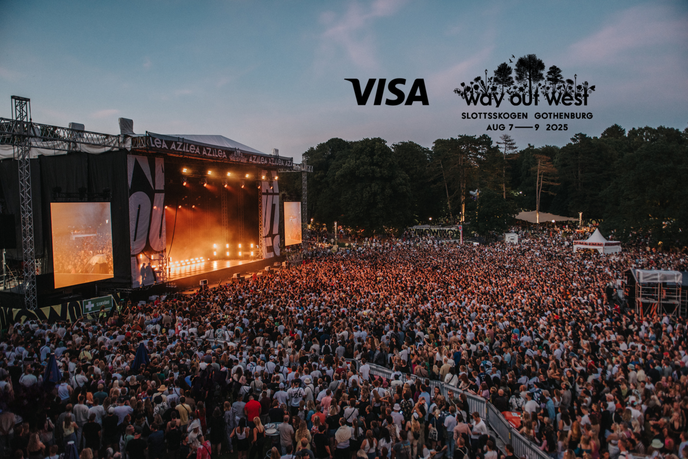 Way out West festivalen i Gøteborg